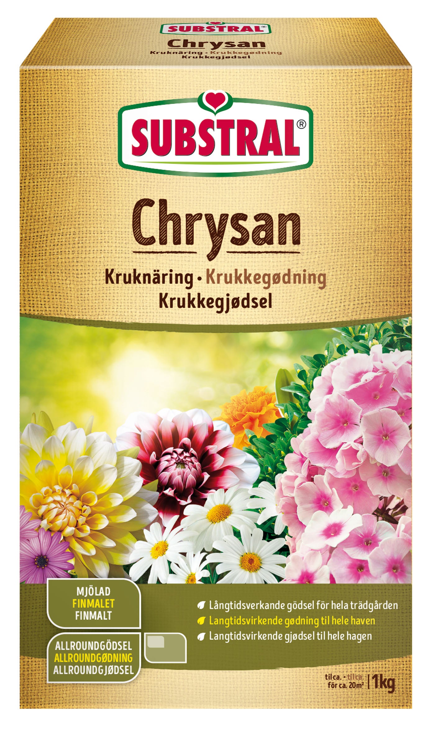 Substral Trädgårdsgödsel Chrysan 1kg