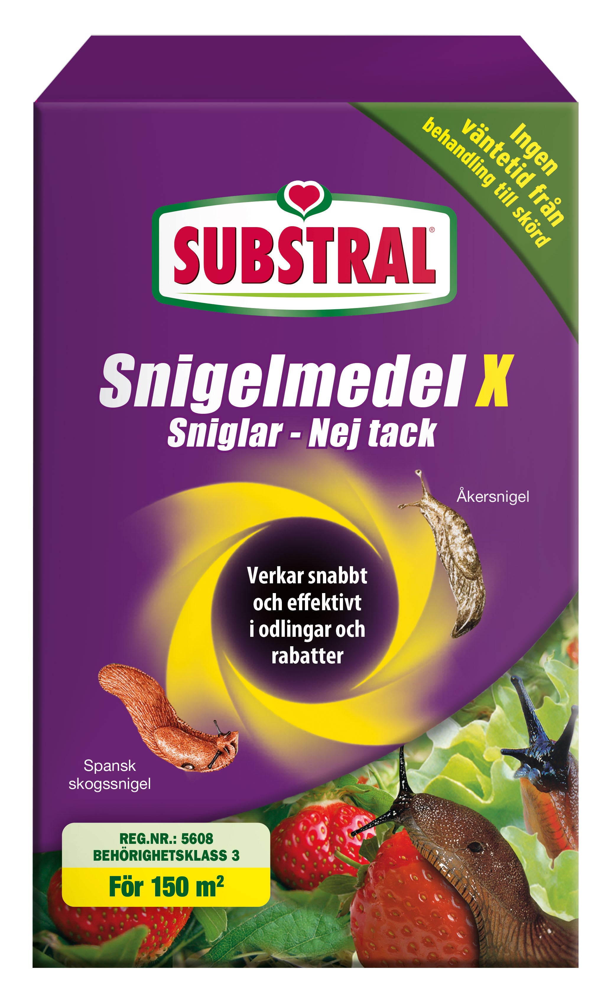 Substral Substral Snigelmedel 450g 12st/krt