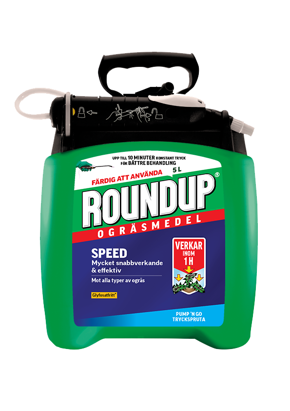 Roundup Ogräsmedel Speed Pump N Go 5L