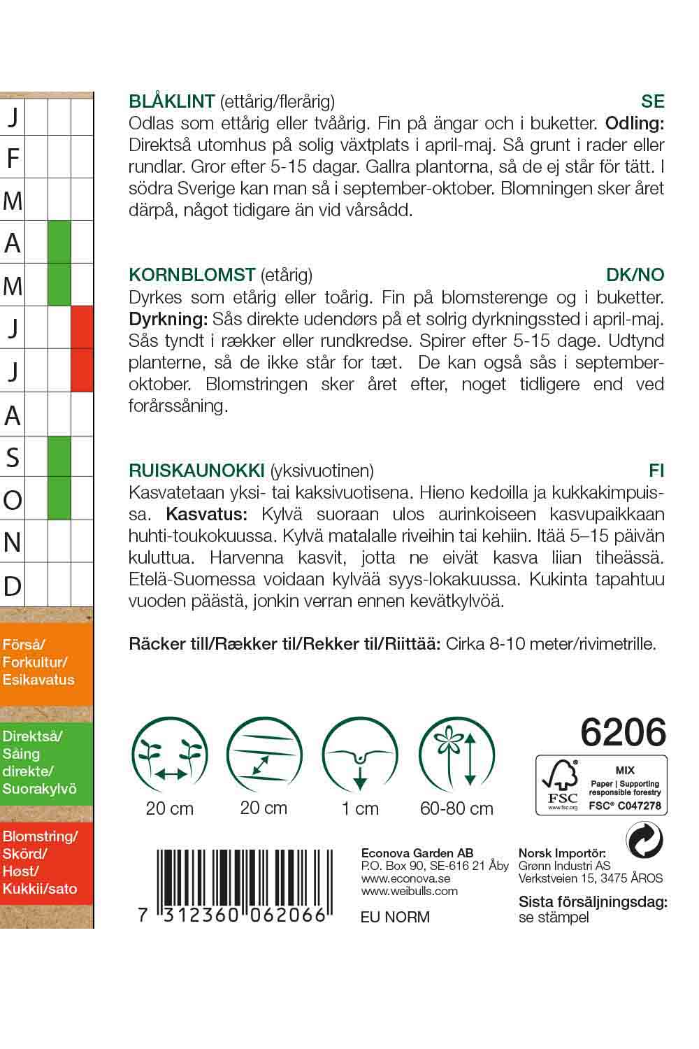 Weibulls Blåklint KRAV
