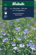 Weibulls Lin, blomster-  'Blue dress'