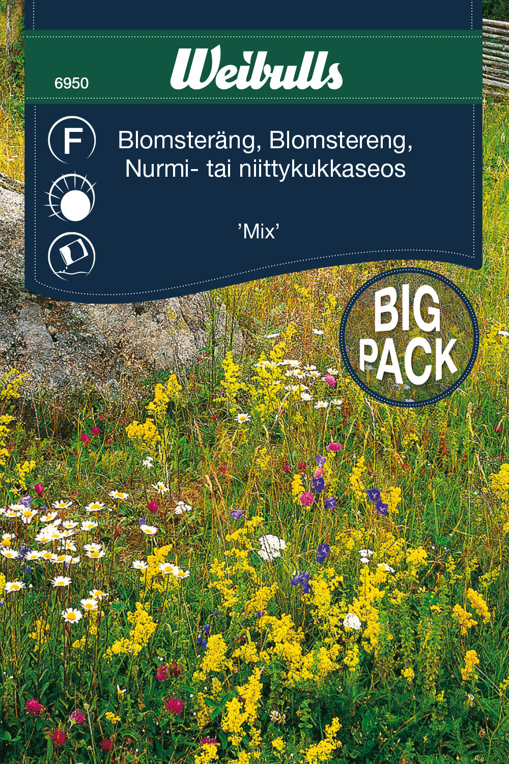 Weibulls Blomsterängsblandning, storportion 'Mix'
