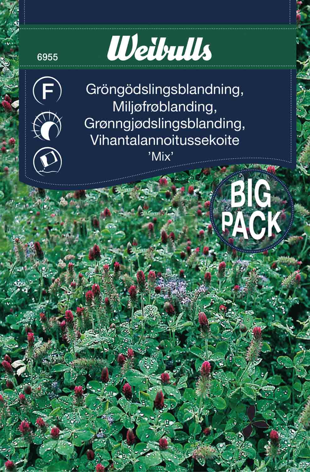 Weibulls Gröngödslingsblandning, storportion 'Mix'