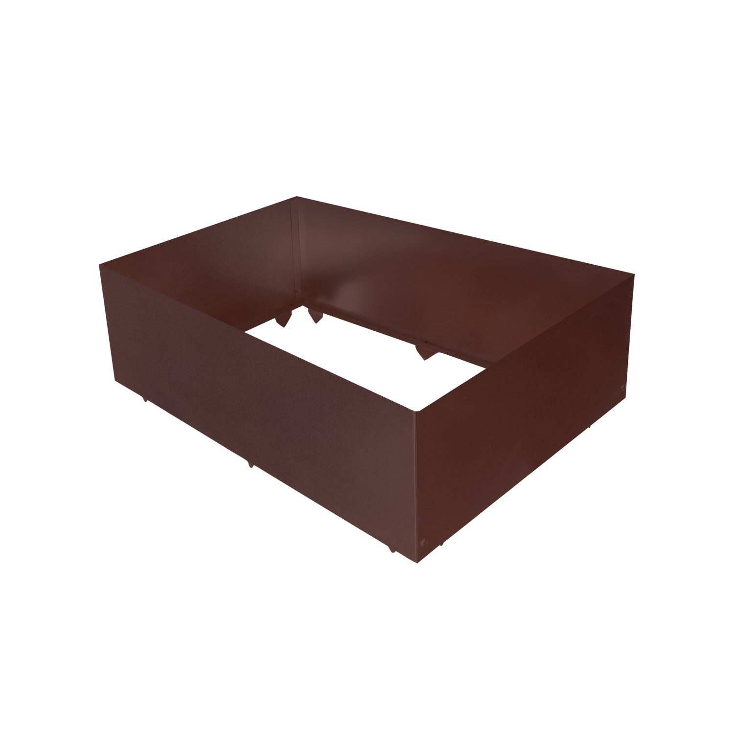 Weibulls Pallkrage, Corten 80x60cm