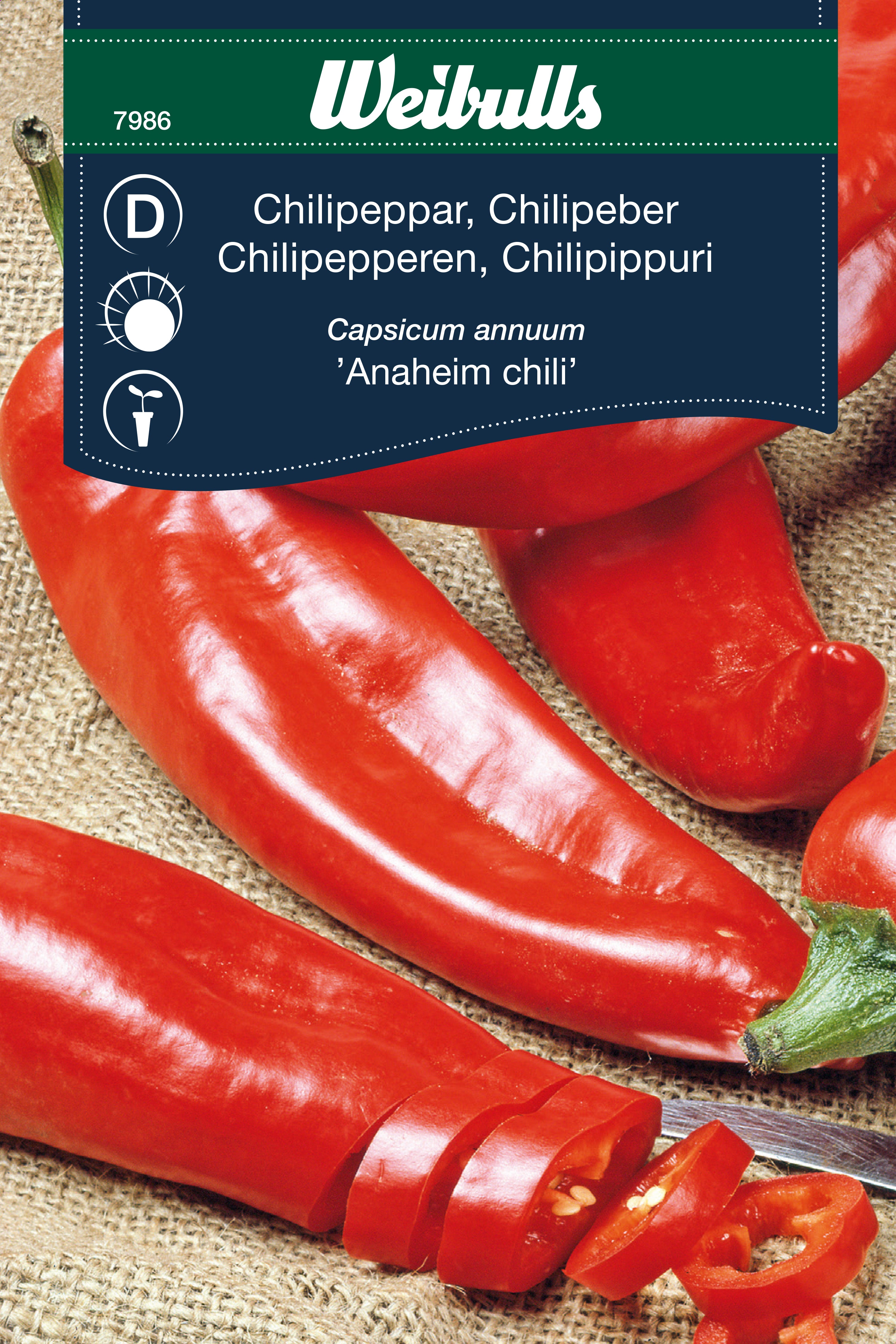 Weibulls Chilipeppar  'Anaheim chili'