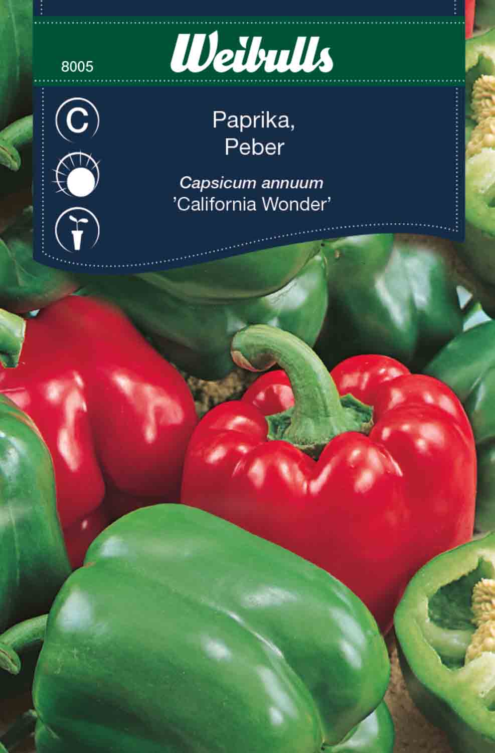 Weibulls Paprika 'California Wonder'