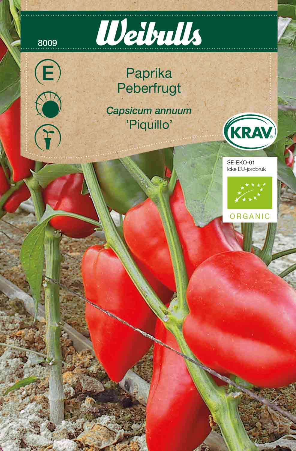 Weibulls Paprika KRAV 'Piquillo'