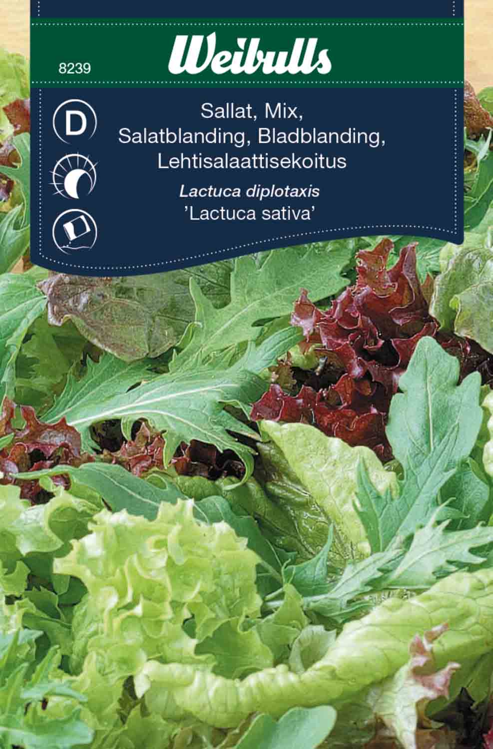 Weibulls Sallat mix 'Baby Leaf'