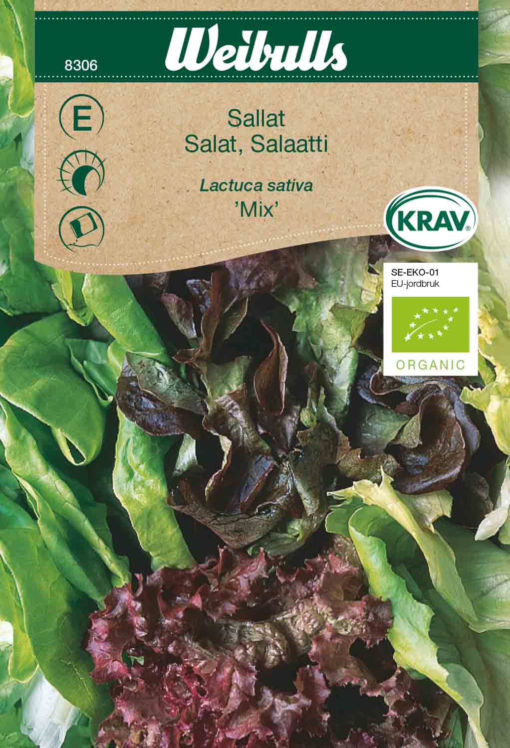 Weibulls Sallat KRAV 'Mix'