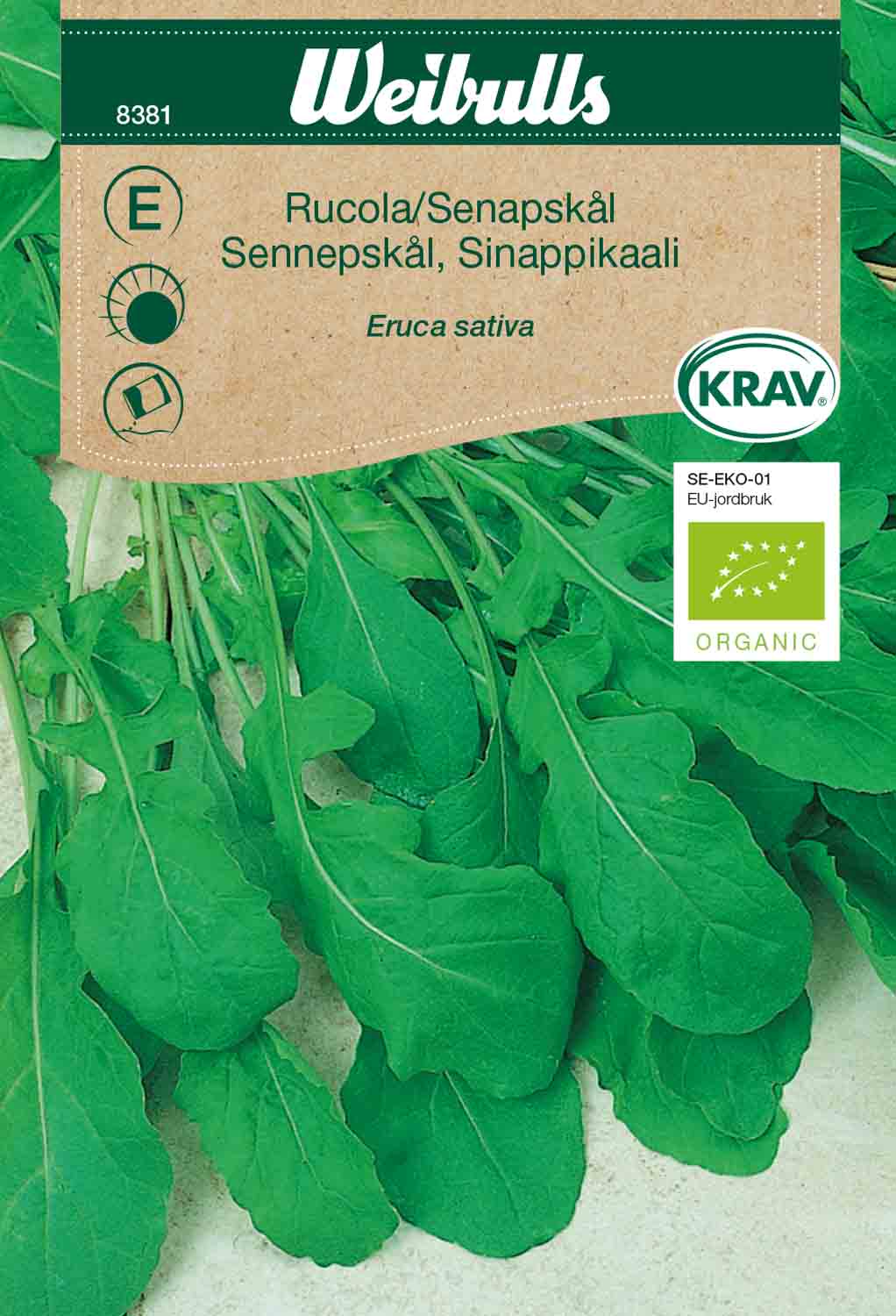 Weibulls Rucola/Senapskål KRAV
