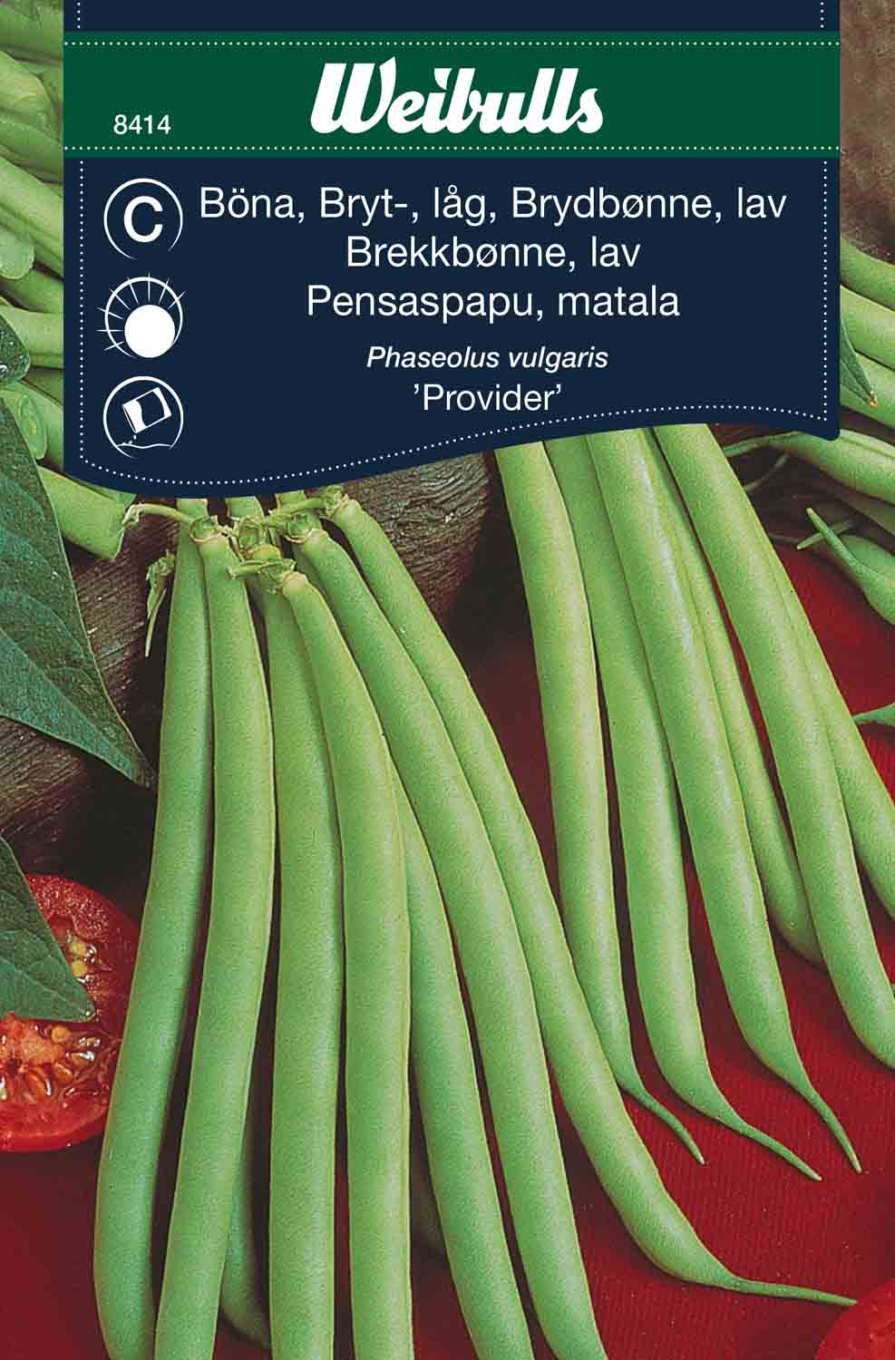 Weibulls Böna, bryt-, låg 'Provider'