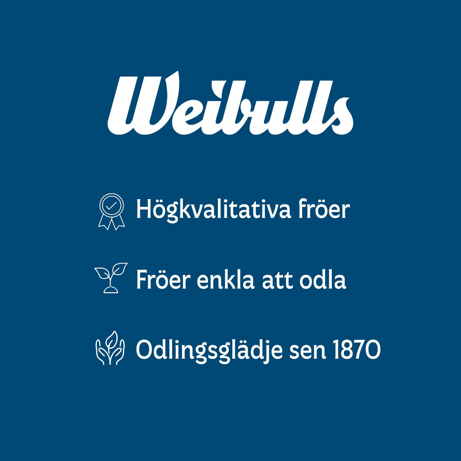 Weibulls Gröngödslingsblandning, storportion 'Mix'